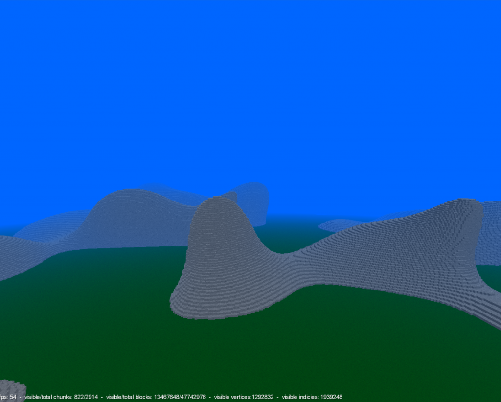 Voxel engine and LibGDX – Randomly created landscapes